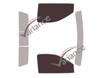 Glazing template - front window kit - Chevrolet Silverado (4) Single Cab Pick-up 2 doors (since 2018) Glazing template - front window kit - Chevrolet Silverado (4) Single Cab Pick-up 2 doors (since 2018)