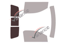 Glazing template - front window kit - Gmc 2500-3500 Sierra (4) Simple Cabine Pick-up 2 doors (2014 - 1019) Glazing template - front window kit - Gmc 2500-3500 Sierra (4) Simple Cabine Pick-up 2 doors (2014 - 1019)