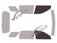 Glazing template - front window kit - Hyundai Palisade (1) 5-door (since 2019) Glazing template - front window kit - Hyundai Palisade (1) 5-door (since 2019)