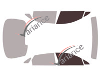 Glazing template - front window kit - Kia K5 (1) 4-door sedan (since 2020) Glazing template - front window kit - Kia K5 (1) 4-door sedan (since 2020)