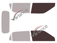 Glazing template - front window kit - Kandi K27 (1) 5 doors (since 2020) Glazing template - front window kit - Kandi K27 (1) 5 doors (since 2020)