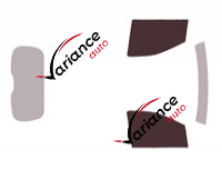 Gabarit vitrage - kit vitres avant - Ldv G10 (1) Utilitaire 4/5 portes (depuis 2019)