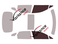 Glazing template - front window kit - Lexus RX (5) 5 doors (since 2023)