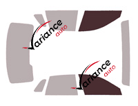 Glazing template - front window kit - Rolls Ghost (2) 4-door sedan (since 2020) Glazing template - front window kit - Rolls Ghost (2) 4-door sedan (since 2020)