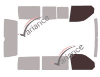 Plantilla de acristalamiento - kit de ventana delantera - Volkswagen Transporter T6 (6) Corto 4 puertas (desde 2015) Plantilla de acristalamiento - kit de ventana delantera - Volkswagen Transporter T6 (6) Corto 4 puertas (desde 2015)