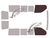 Glazing template - front window kit - Volkswagen Transporter T6 (6) Short 6-door (since 2016) Glazing template - front window kit - Volkswagen Transporter T6 (6) Short 6-door (since 2016)