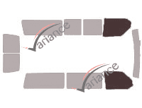 Glazing template - front window kit - Volkswagen Transporter T4 (4) Long 5/6 doors (1990 - 2003) Glazing template - front window kit - Volkswagen Transporter T4 (4) Long 5/6 doors (1990 - 2003)
