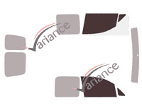 Glazing template - front window kit - Volkswagen Caddy (3) Utilitaire 5/6 doors (2004 - 2016) Glazing template - front window kit - Volkswagen Caddy (3) Utilitaire 5/6 doors (2004 - 2016)