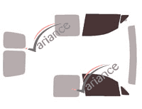 Glazing template - front window kit - Volkswagen Caddy (4) Utilitaire 5/6 doors (2016 - 2020) Glazing template - front window kit - Volkswagen Caddy (4) Utilitaire 5/6 doors (2016 - 2020)