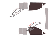Glazing template - front window kit - Volkswagen Caddy (4) Utilitaire 5/6 doors (2016 - 2020) Glazing template - front window kit - Volkswagen Caddy (4) Utilitaire 5/6 doors (2016 - 2020)