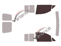 Glazing template - front window kit - Volkswagen Caddy (4) Utilitaire 5/6 doors (2016 - 2020) Glazing template - front window kit - Volkswagen Caddy (4) Utilitaire 5/6 doors (2016 - 2020)