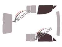 Glazing template - front window kit - Volkswagen Caddy (4) Utilitaire 4/5 doors (2016 - 2020) Glazing template - front window kit - Volkswagen Caddy (4) Utilitaire 4/5 doors (2016 - 2020)