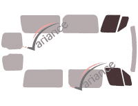 Glazing template - front window kit - Volkswagen Crafter (1) Moyen 5 doors (2006 - 2017) Glazing template - front window kit - Volkswagen Crafter (1) Moyen 5 doors (2006 - 2017)