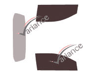 Glazing template - front window kit - Volkswagen Saveiro Pick Up 2 doors (2009 - 2017) Glazing template - front window kit - Volkswagen Saveiro Pick Up 2 doors (2009 - 2017)