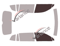 Glazing template - front window kit - Volkswagen Tiguan (2) Allspace 5 doors (2018 - 2023) Glazing template - front window kit - Volkswagen Tiguan (2) Allspace 5 doors (2018 - 2023)