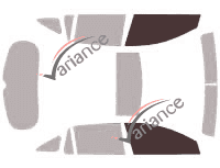 Glazing template - front window kit - Acura RDX (2) 5 doors (2012 - 2018) Glazing template - front window kit - Acura RDX (2) 5 doors (2012 - 2018)