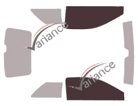 Plantilla de acristalamiento - kit luna delantera - Aixam Coupé - S - Premium - GTI 3 puertas (2012 - 2023) Plantilla de acristalamiento - kit luna delantera - Aixam Coupé - S - Premium - GTI 3 puertas (2012 - 2023)