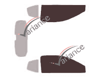 Plantilla de acristalamiento - kit de ventana frontal - Aixam City (2) 3 puertas (desde 2011) Plantilla de acristalamiento - kit de ventana frontal - Aixam City (2) 3 puertas (desde 2011)
