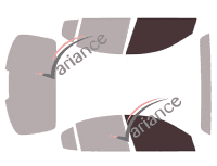 Plantilla de acristalamiento - kit de ventanilla delantera - Alfa Romeo Giulia (2) 4 puertas (desde 2016) Plantilla de acristalamiento - kit de ventanilla delantera - Alfa Romeo Giulia (2) 4 puertas (desde 2016)