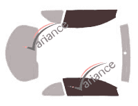 Verglasungsschablone - Frontscheibensatz - Alfa Romeo GT Coupe 3-Türer (2003 - 2011) Verglasungsschablone - Frontscheibensatz - Alfa Romeo GT Coupe 3-Türer (2003 - 2011)