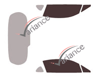 Gabarit vitrage - kit vitres avant - Alpine A110 (1) Coupé 2 portes (depuis 2018) Gabarit vitrage - kit vitres avant - Alpine A110 (1) Coupé 2 portes (depuis 2018)