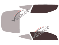 Glazing template - front window kit - Aston Martin DB11 Coupé 2 doors (2016 - 2023) Glazing template - front window kit - Aston Martin DB11 Coupé 2 doors (2016 - 2023)