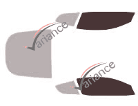 Glazing template - front window kit - Aston Martin DBS Coupé 3 doors (2006 - 2012) Glazing template - front window kit - Aston Martin DBS Coupé 3 doors (2006 - 2012)