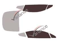 Glazing template - front window kit - Aston Martin Vantage (1) V8 Coupé 2 doors (2005 - 2018) Glazing template - front window kit - Aston Martin Vantage (1) V8 Coupé 2 doors (2005 - 2018)