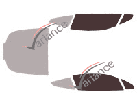 Glazing template - front window kit - Aston Martin Vanquish Coupé 2 doors (2012 - 2018) Glazing template - front window kit - Aston Martin Vanquish Coupé 2 doors (2012 - 2018)