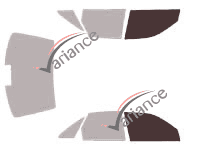 Glazing template - front window kit - Audi 100 (4) Berline 4 doors (1990 - 1994) Glazing template - front window kit - Audi 100 (4) Berline 4 doors (1990 - 1994)