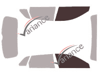 Glazing template - front window kit - Audi A3 (3) Sportback 5 doors (2012 - 2020) Glazing template - front window kit - Audi A3 (3) Sportback 5 doors (2012 - 2020)
