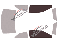 Gabarit vitrage - kit vitres avant - Audi A5 (2) Coupe 2 portes (2016 - 2024) Gabarit vitrage - kit vitres avant - Audi A5 (2) Coupe 2 portes (2016 - 2024)