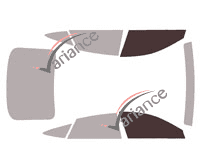 Gabarit vitrage - kit vitres avant - Audi A7 (2) Sportback Berline 5 portes (depuis 2018) Gabarit vitrage - kit vitres avant - Audi A7 (2) Sportback Berline 5 portes (depuis 2018)