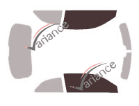 Glazing template - front window kit - Audi A1 (1) Coupe 3 doors (2010 - 2018) Glazing template - front window kit - Audi A1 (1) Coupe 3 doors (2010 - 2018)