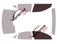 Glazing template - front window kit - Audi A3 (4) Sedan 4 doors (since 2020) Glazing template - front window kit - Audi A3 (4) Sedan 4 doors (since 2020)