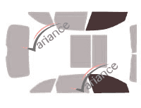 Verglasungsschablone - Fensterkit vorne - Audi A4 (4) Allroad 5-Türer (2009 - 2016) Verglasungsschablone - Fensterkit vorne - Audi A4 (4) Allroad 5-Türer (2009 - 2016)