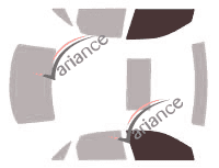 Glazing template - front window kit - Audi A4 (2) Berline 4 doors (2001 - 2005) Glazing template - front window kit - Audi A4 (2) Berline 4 doors (2001 - 2005)