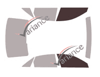Glazing template - front window kit - Audi A6 (5) 4-door sedan (since 2019) Glazing template - front window kit - Audi A6 (5) 4-door sedan (since 2019)