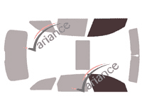 Glazing template - front window kit - Audi A6 (4) Avant Break 5 doors (2011 - 2018) Glazing template - front window kit - Audi A6 (4) Avant Break 5 doors (2011 - 2018)