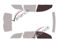 Gabarit vitrage - kit vitres avant - Audi A6 (3) Avant Break 5 portes (2005 - 2011) Gabarit vitrage - kit vitres avant - Audi A6 (3) Avant Break 5 portes (2005 - 2011)