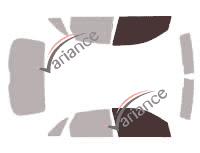 Glazing template - front window kit - Audi Q3 (1) 5 doors (2011 - 2018) Glazing template - front window kit - Audi Q3 (1) 5 doors (2011 - 2018)
