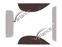 Glazing template - front window kit - Audi TT (1) Roadster Cabriolet 2 doors (1999 - 2006) Glazing template - front window kit - Audi TT (1) Roadster Cabriolet 2 doors (1999 - 2006)