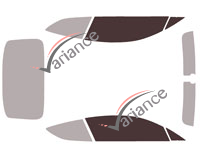 Glazing template - front window kit - Bentley Continental (2) GT Coupe 2 doors (since 2018) Glazing template - front window kit - Bentley Continental (2) GT Coupe 2 doors (since 2018)