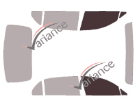 Glazing template - front window kit - Bentley Flying Spur (1) Berline 4 doors (2013 - 2020) Glazing template - front window kit - Bentley Flying Spur (1) Berline 4 doors (2013 - 2020)