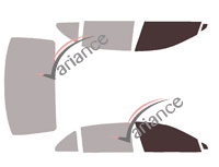 Glazing template - front window kit - Bentley Flying Spur (2) 4-door saloon (since 2020) Glazing template - front window kit - Bentley Flying Spur (2) 4-door saloon (since 2020)