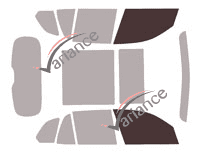 Glazing template - front window kit - Bmw X5 (4) 5 doors (2018 - 2026) Glazing template - front window kit - Bmw X5 (4) 5 doors (2018 - 2026)