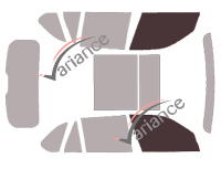 Glazing template - front window kit - Bmw X5 (3) 5 doors (2013 - 2018) Glazing template - front window kit - Bmw X5 (3) 5 doors (2013 - 2018)