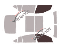 Glazing template - front window kit - Bmw Serie 5 / i5 (7) Gran Tourismo 5 doors (2009 - 2017) Glazing template - front window kit - Bmw Serie 5 / i5 (7) Gran Tourismo 5 doors (2009 - 2017)