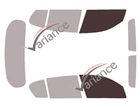 Glazing template - front window kit - Bmw Serie 1 (2) (phase 2) 5 doors (2017 - 2019) Glazing template - front window kit - Bmw Serie 1 (2) (phase 2) 5 doors (2017 - 2019)