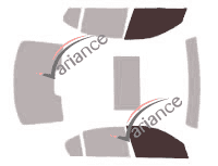 Glazing template - front window kit - Bmw Serie 3 (5) Berline 4 doors (2005 - 2012) Glazing template - front window kit - Bmw Serie 3 (5) Berline 4 doors (2005 - 2012)